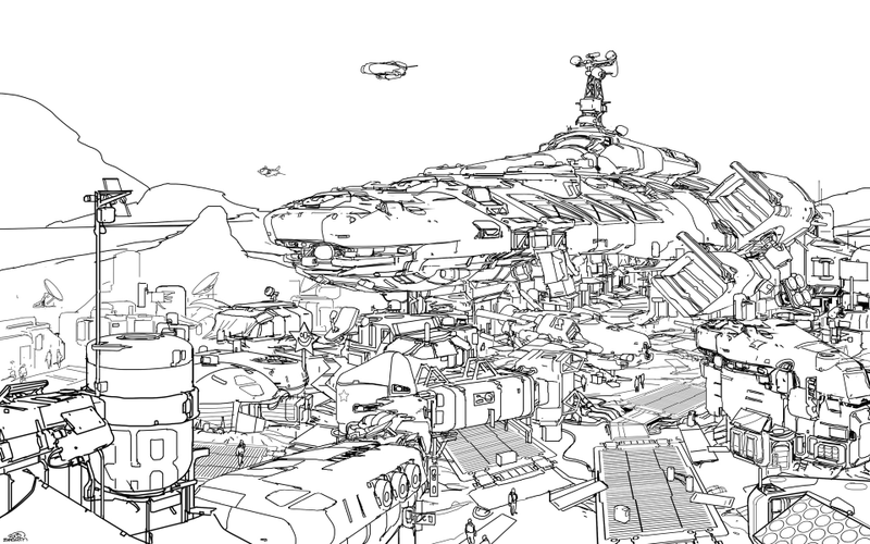 Illustration for article titled The Art Of Halo 5